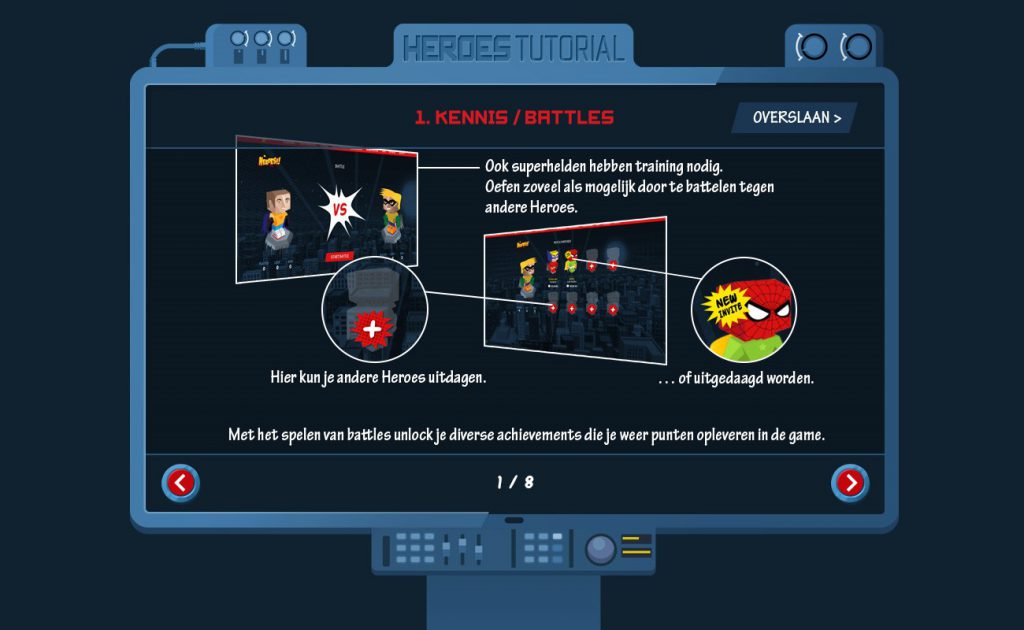 Kennis battles - Gamification