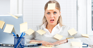 Teveel werk secretaresse