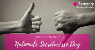 Nationale Secretaresse Dag: zin of onzin