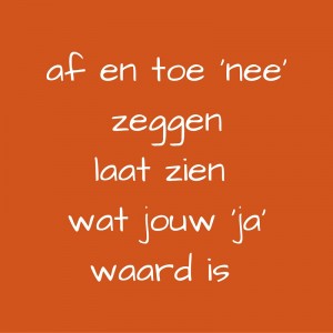 Nee zeggen
